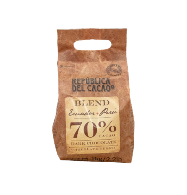 Republica del Cacao Ecuador-Peru Dark 70% x 1kg